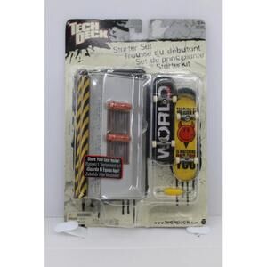 Fingerboard TechDeck World Industries Starter Set Yellow Gear storage New